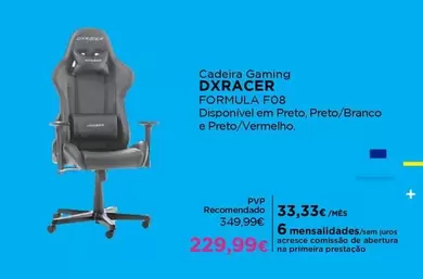 Cadeira Gaming Dxracer