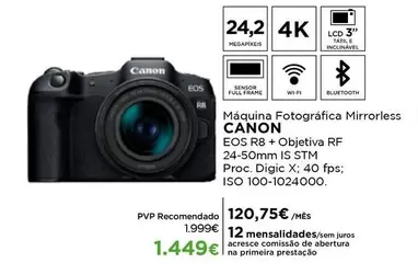 Canon - Màquina Fotografica Mirrorless
