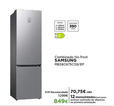 Samsung - Combinado No Frost
