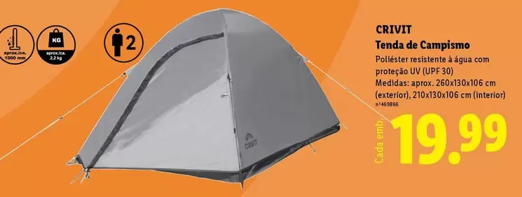 Crivit - Tenda De Campismo