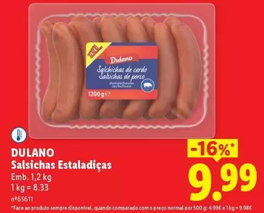 Dulano - Salsichas Estaladicas