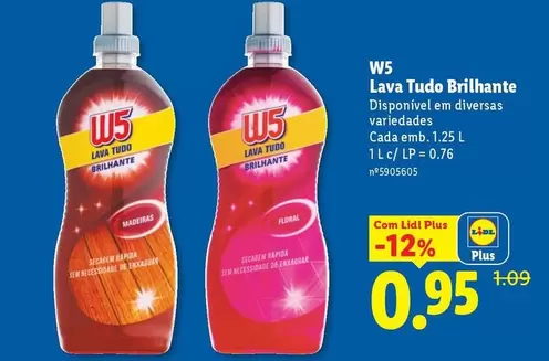 W5 -  Lava Tudo Brilhante