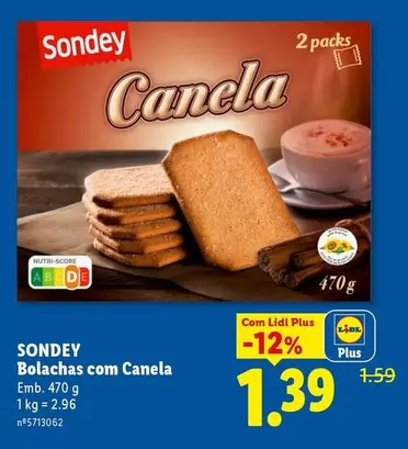 Sondey - Bolachas Com Canela