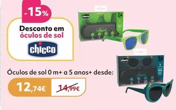 Chicco - Desconto Em Oculos De Sol