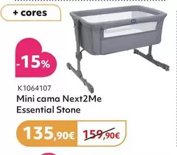 Chicco - Mini Cama Next2Me Essential Stone