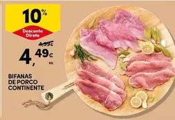 Continente - Bifanas De Porco