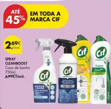 cif - Spay Cleanboost