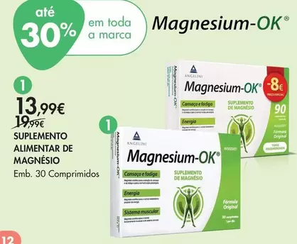 A+ - Suplemento Alimentar De Magnesio