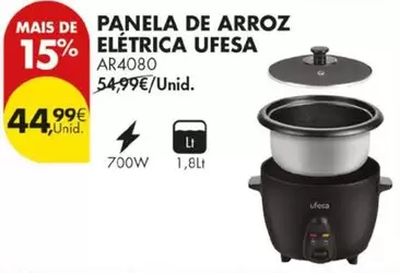 Ufesa - Panela De Arroz Eléctrica