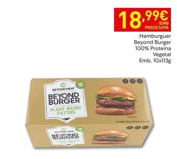 beyond - Hamburguer 100% Proteina Vegetal