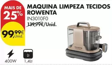 Rowenta - Maquina Tecidos