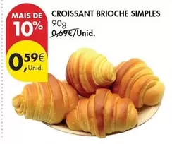 Croissant Brioche Simples