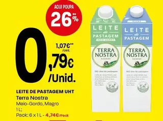 Terra Nostra - Leite De Pastagem UHT