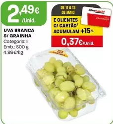 Uva Branca S/Grainha