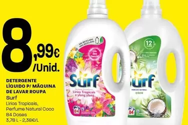 Surf - Detergente Líquido P/ Máquina De Lavar Roupa