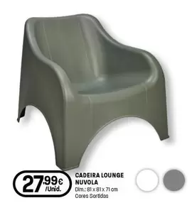 Cadeira Lounge Nuvola