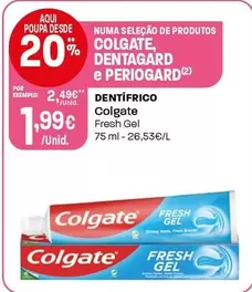 Colgate - Dentífrico Fresh Gel