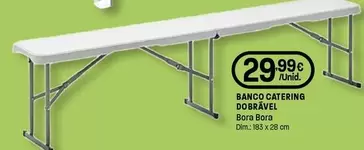 Banco Catering Dobrável