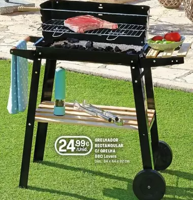 Grelhador Rectangular C/Grelha