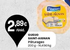 Páturages - Queijo Saint-Aignan