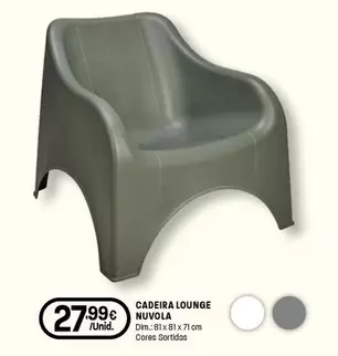 Cadeira Lounge Nuvola