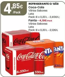 Coca Cola - Refrigerante C/ Gas