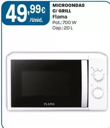 Flama - Microondas C/Grill