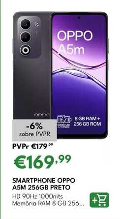 Oppo - Smartphone A5M 256GB Preto
