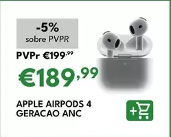 Apple - Airpods 4 Geracao Anc