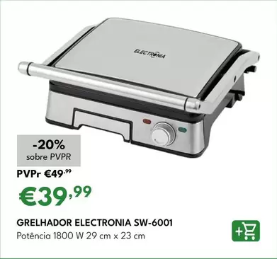 Electronia - Grelhador SW-6001