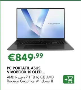 Asus - Pc Portatil Vivobook 16 Oled