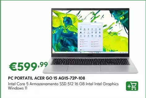 Acer - Pc Portatil Go 15  AG15-72P-108