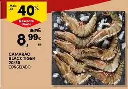 Camarão Black Tiger 20/30