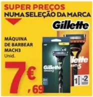 Gillette - Maquina De Barbear Mach3
