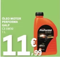galp - Óleo Motor Performa
