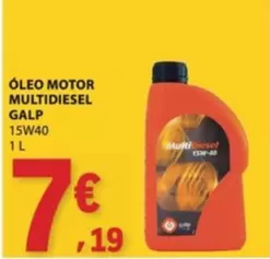 galp - Oleo Motor Multidiesel