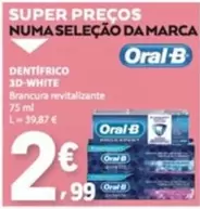 Oral B - Dentífrico 3D-WHITE