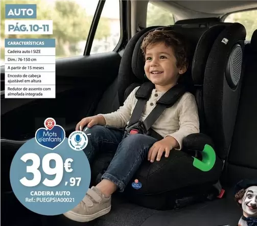 A+ - Cadeira Auto