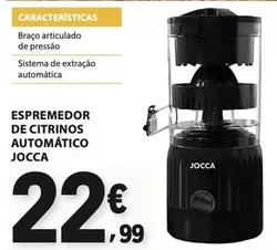 Jocca - Espremento De Citrinos Automatico