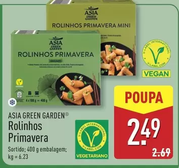 Mini - Rolinhos Primavera