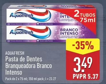 Aquafresh - Pasta De Dentes Branqueadora Branco Intenso