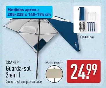 Guarda-sol 2 em 1