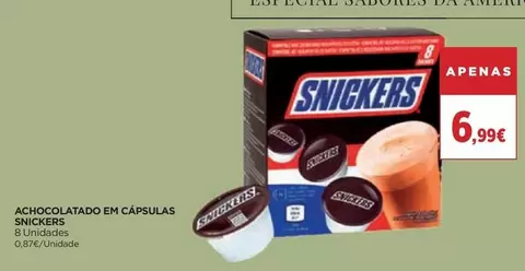 Snickers - Achocolatado Em Cápsulas