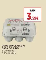 Casa Do Aido- Ovos Bio Classe M 