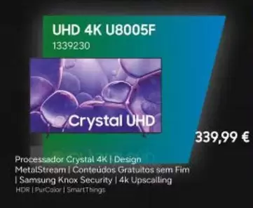 Samsung - UHD 4K U8005F