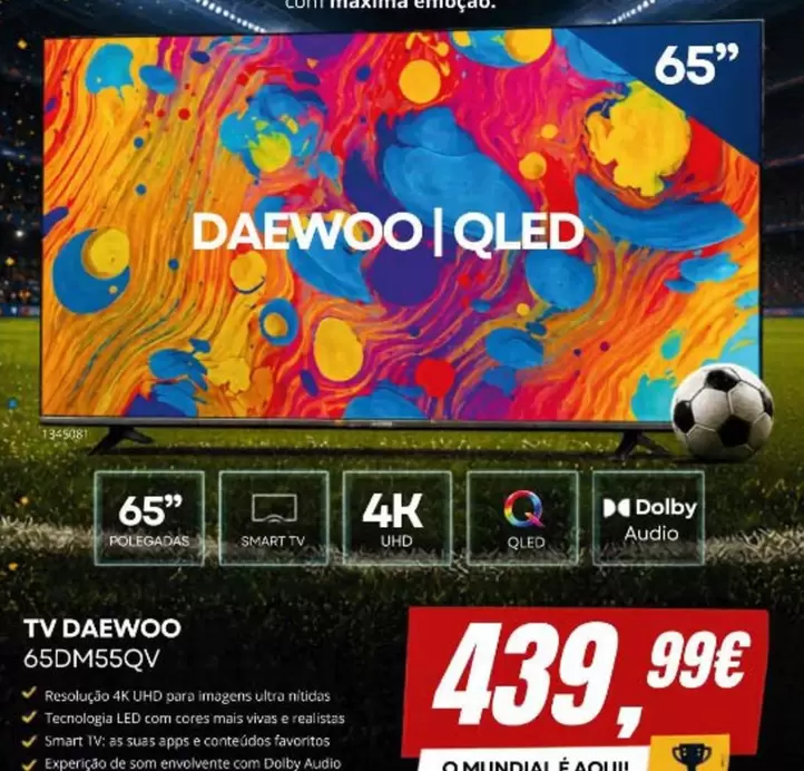 Daewoo - Tv 65dm55qv