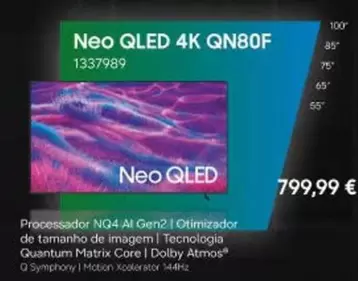 Samsung - Neo Qled 4k Qn80f