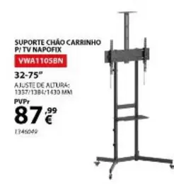 Suporte Cháo Carrinho P/tv Napofix