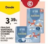 Continente - Fraldas Suavidade