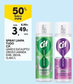 cif - Spray Limpa Tudo